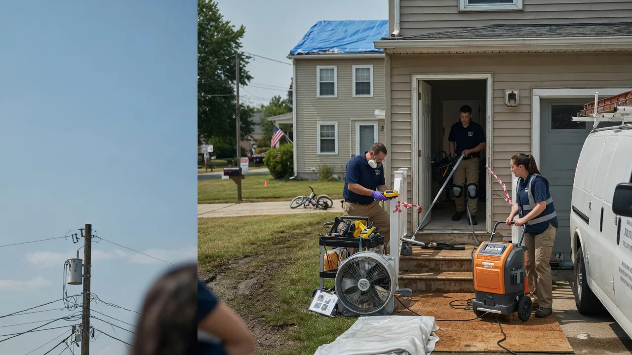 Water Damage Repair in Lake Andes, SD near me